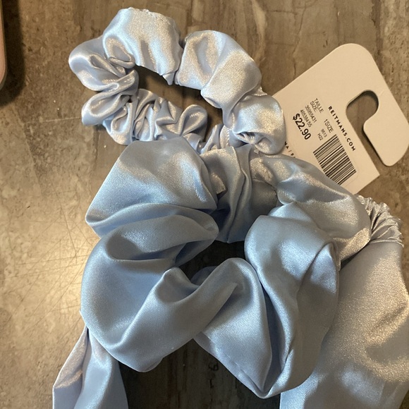 Brand new silver headband and 2 scrunchies set! - Picture 2 of 3